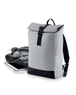 REFLECTIVE ROLL-TOP BACKPACK BG138