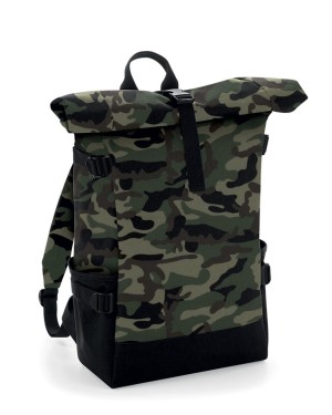 BLOCK ROLL-TOP BACKPACK BG858