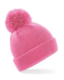 JUNIOR REFLECTIVE BOBBLE BEANIE B406B