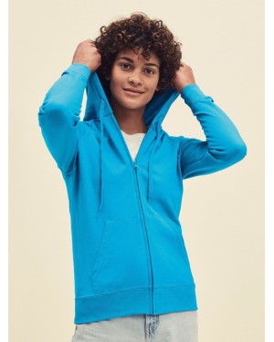 LADIES LIGHTWEIGHT HOODED SWEAT JACKET FR621500