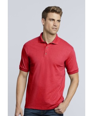 DRY BLEND JERSEY POLO M/C 50/50% COT/POL 203 GR/M2 BLACK-L