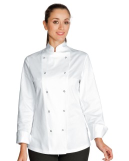 GIACCA LADY CHEF BOTTONI A PRESSIONE - ISACCO 057520