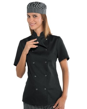 GIACCA LADY CHEF BOTTONI A PRESSIONE - ISACCO 057541M