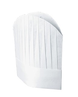 CONFEZIONE CAPPELLO CUOCO TNT CM 29 (10 PEZZI) 075000A