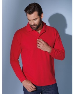 POLO PIQUé LONG-SLEEVED JN022