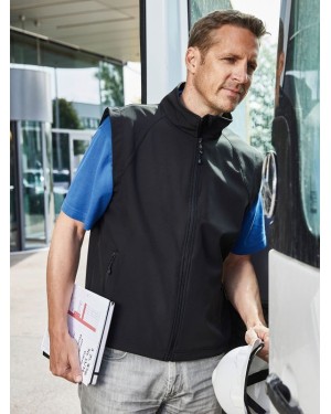 MENS  SOFTSHELL VEST JN1022