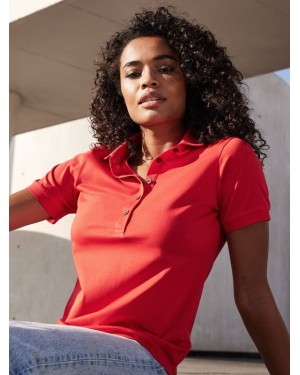 LADIES MERCERISED POLO JN1301