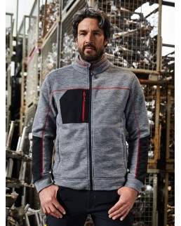 MENS STRUCTURE FLEECE JACKET JN1818