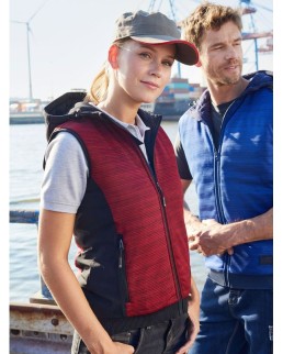 LADIES´ PADDED HYBRID VEST JN1847