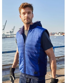 MEN‘S PADDED HYBRID VEST JN1848