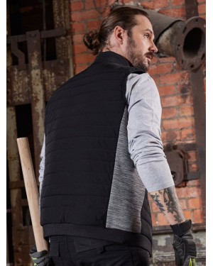 MENS PADDED HYBRID VEST JN1864