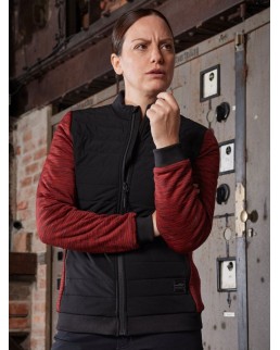 LADIES PADDED HYBRID JACKET JN1865