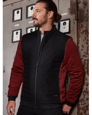 MENS PADDED HYBRID JACKET JN1866