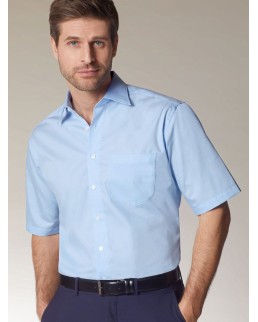 MENS BUSINESS SHIRT SHORT-SLEEVED JN607