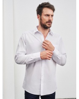 MENS SHIRT LONGSLEEVE POPLIN JN678