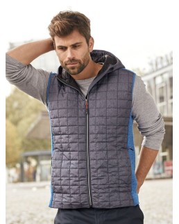 MENS KNITTED HYBRID VEST JN768