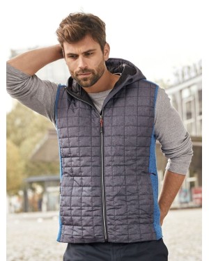 MENS KNITTED HYBRID VEST JN768