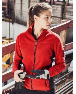 LADIES WORKWEAR FLEECE JACKET - STRONG JN841