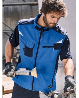 WORKWEAR SOFTSHELL VEST - STRONG JN845