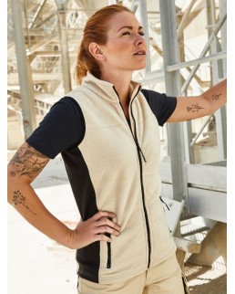 LADIES WORKWEAR FLEECE VEST - STRONG JN855