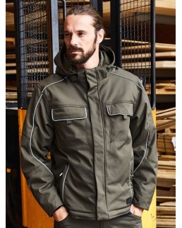 WORKWEAR SOFTSHELL PADDED JACKET - SOLID JN886