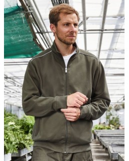 MENS WORKWEAR SWEAT-JACKET - SOLID JN894