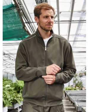 MENS WORKWEAR SWEAT-JACKET - SOLID JN894