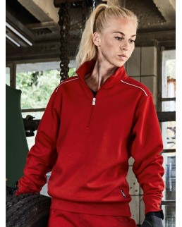 WORKWEAR HALF-ZIP SWEAT - SOLID JN895