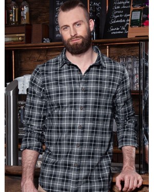 MENS CHECKED SHIRT URBAN-FLAIR KBM7