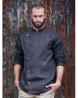 CHEF JACKET JEANS-STYLE KJM24