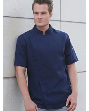 SHORT-SLEEVE CHEF JACKET MODERN-LOOK KJM29