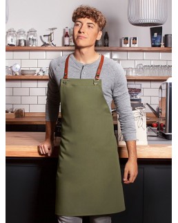 BIB APRON GREEN GENERATION MADE OF RECYCLED PLASTIC KLS37