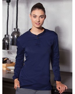 LADIES LONG-SLEEVE WORK SHIRT PERFORMANCE KTF4