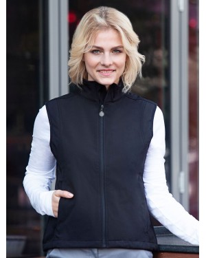 LADIES SOFTSHELL WAISTCOAT CLASSIC KWF4