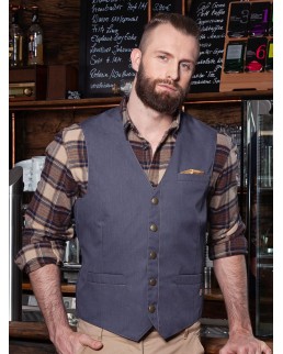 MENS WAISTCOAT JEANS-STYLE KWM3