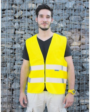 GILET DI SICUREZZA CON CERNIERA 