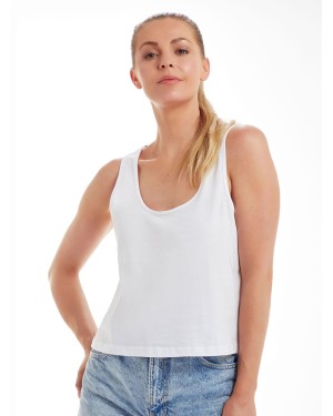 WOMENSâ ORGANIC CROP VEST MAM127