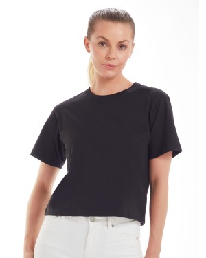 WOMENâS CROPPED HEAVY T MAM198