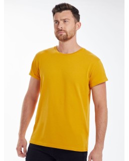 MENS ORGANIC ROLL SLEEVE T MAM80