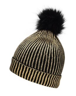 LADIES' METALLIC BEANIE MB7143