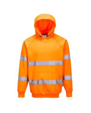 FELPA CON CAPPUCCIO HI-VIS B304