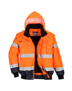 BOMBER BICOLORE HI-VIS C465