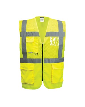 GILET EXECUTIVE MADRID MESH HI-VIS C496