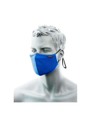 MASCHERA IN TESSUTO ANTIMICROBICO A 2 STRATI CON PONTE NASALE (PK25) CV34