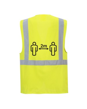 GILET EXECUTIVE DISTANZIAMENTO SOCIALE 2 M CV76