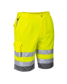 BERMUDA POLIESTERE-COTONE HI-VIS E043