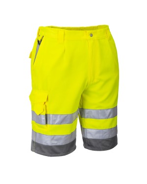 BERMUDA POLIESTERE-COTONE HI-VIS E043