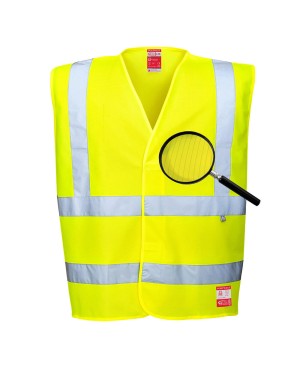 GILET HI-VIS IGNIFUGO - ANTISTATICO FR71