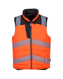 PW3 GILET IMBOTTITO REVERSIBILE HI-VIS PW374