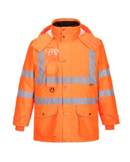 GIACCA TRAFFIC 7 IN 1 RIS HI-VIS RT27